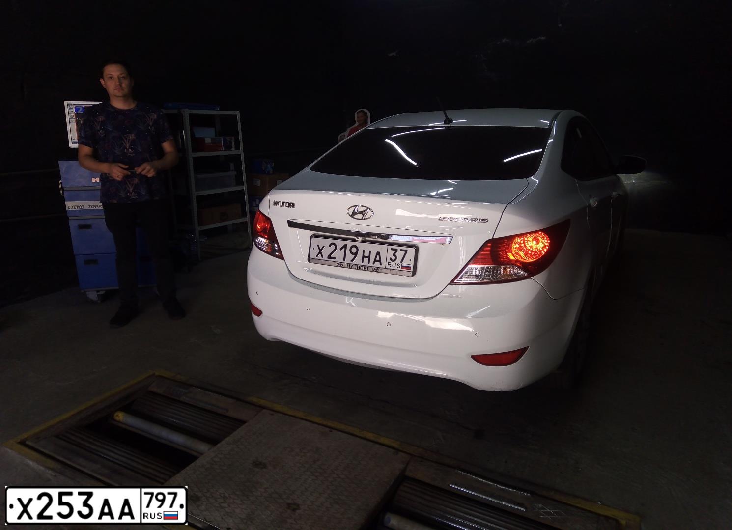 Фото автомобиля HYUNDAI SOLARIS, 2012 — госномер В591АС76