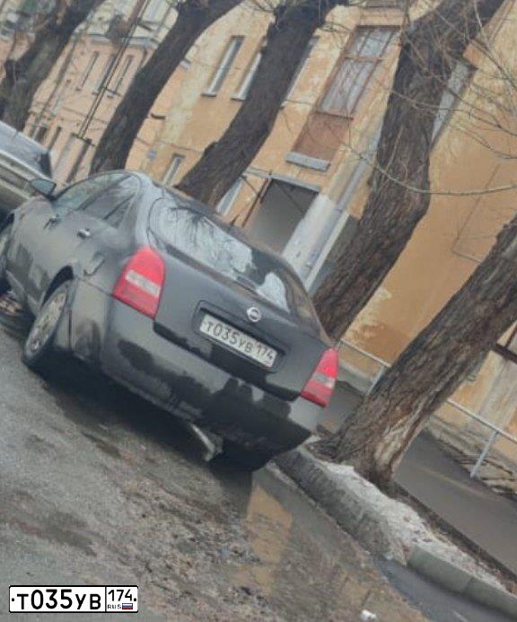 Фото автомобиля NISSAN PRIMERA, 2006 — госномер Н856ОТ177. Цвет: ЧЕРНЫЙ