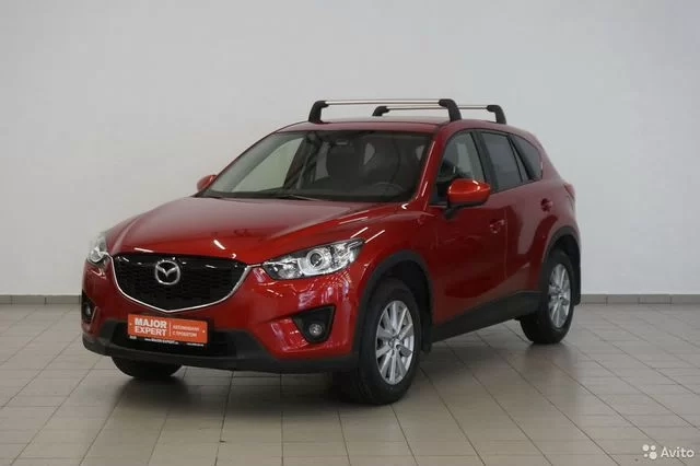 Фото автомобиля MAZDA CX-5, 2014 — госномер В667ОВ797. Цвет: КРАСНЫЙ