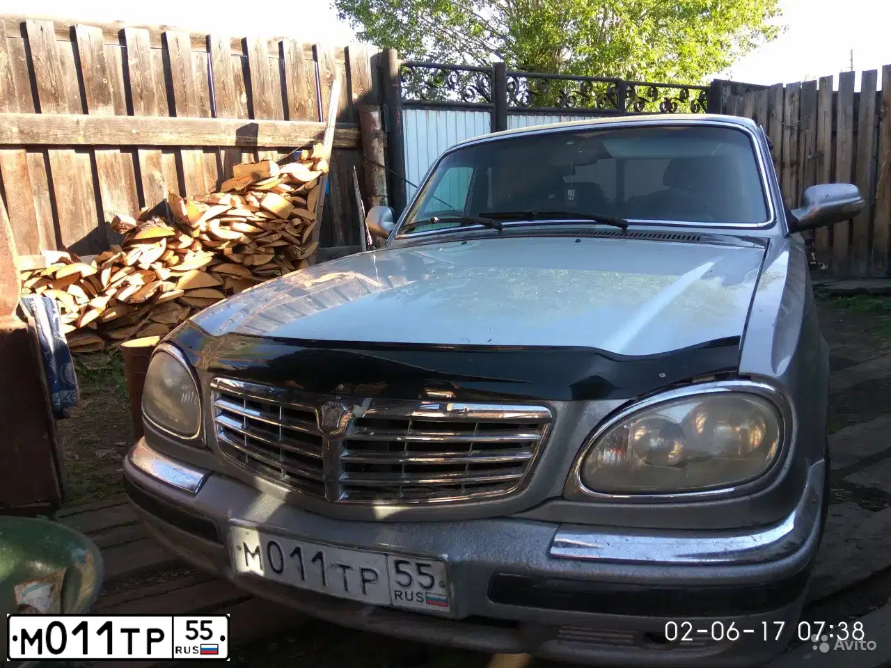 Фото автомобиля GAZ Z 3110 WOLGA, 2007 — госномер А154ВХ138. Цвет: СИЛЬВЕР
