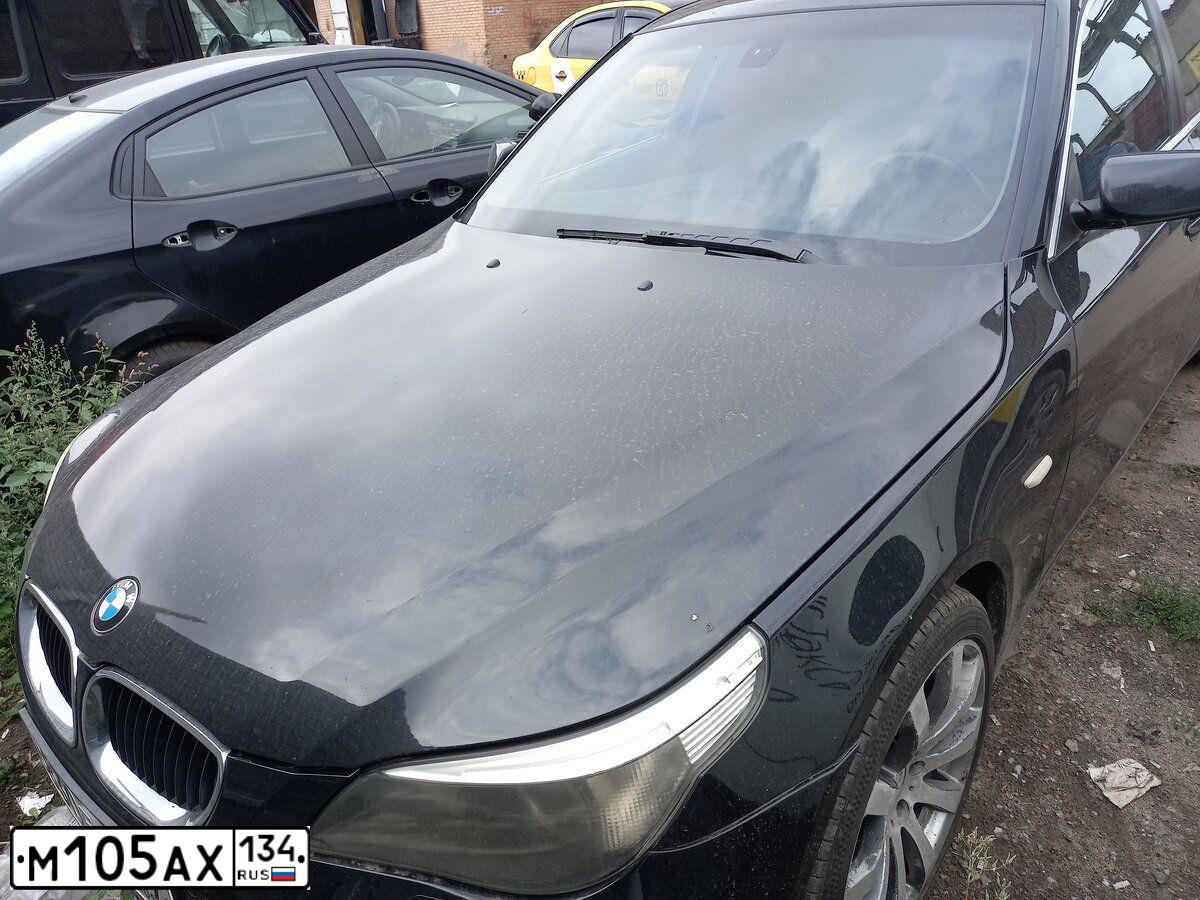 Фото автомобиля BMW 520I, 2004 — госномер Н423РТ136. Цвет: ЧЕРНЫЙ
