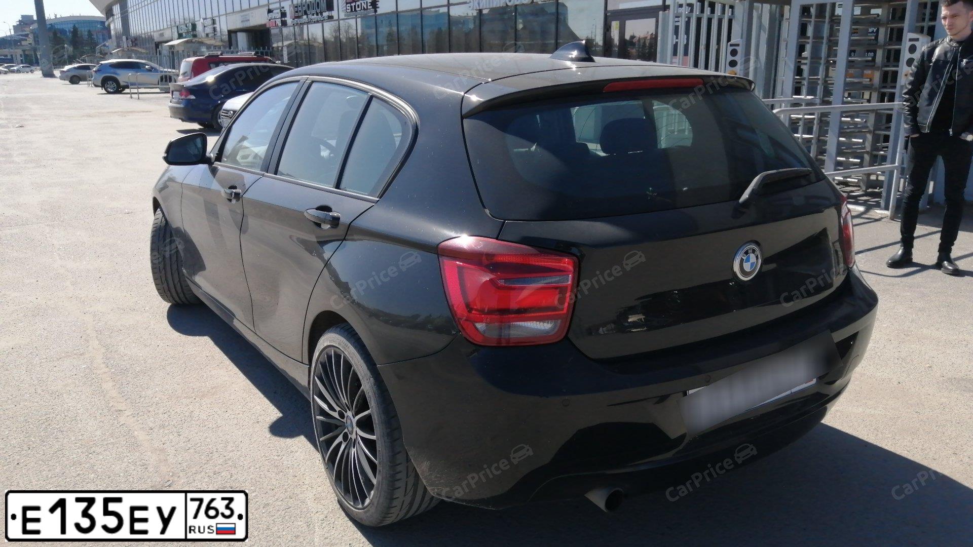 Фото автомобиля BMW SERIE 1, 2013 — госномер М513ХВ73. Цвет: ЧЕРНЫЙ