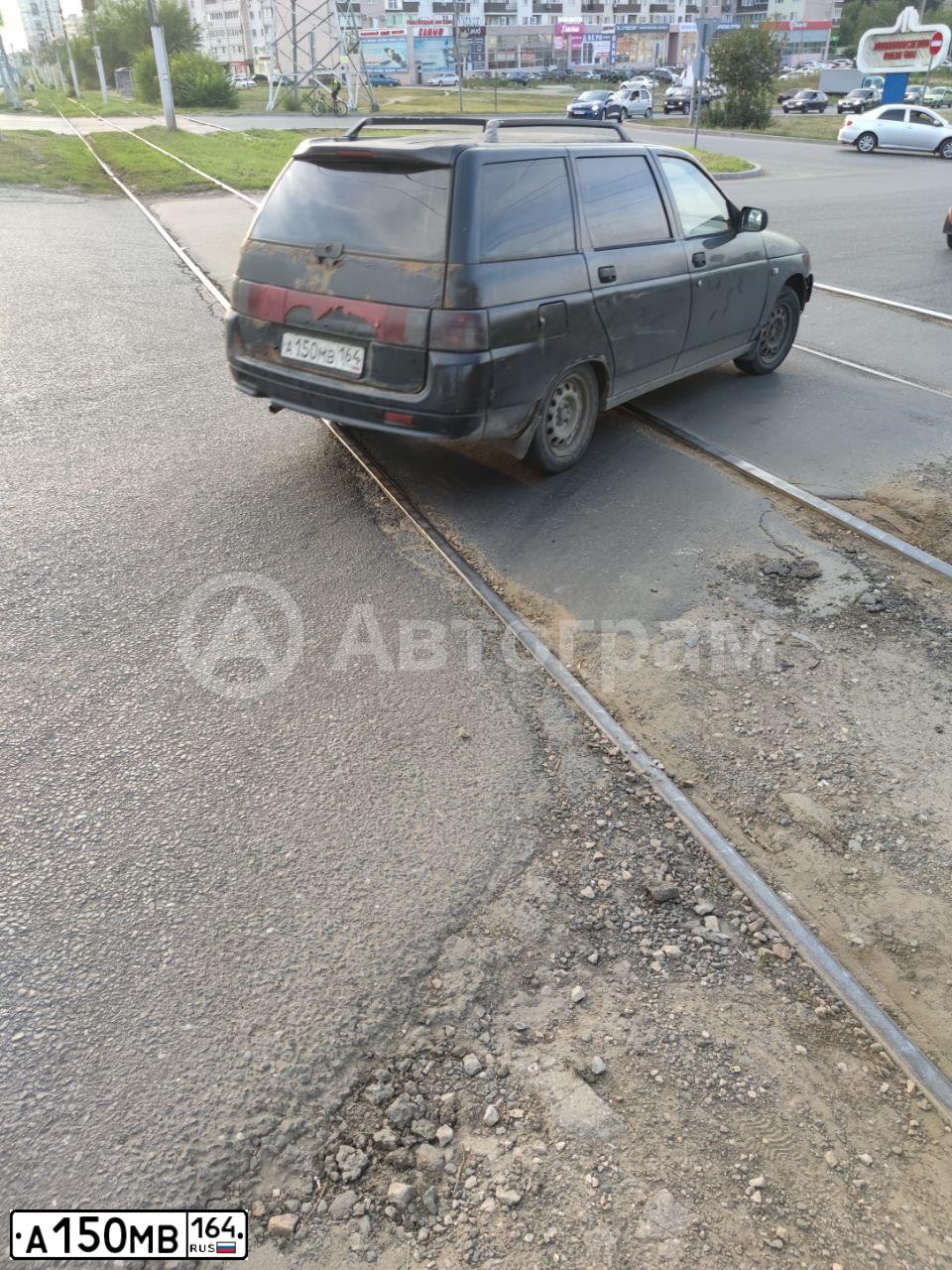 Фото автомобиля BOGDAN 2110/2111, 2010 — госномер А150МВ164. Цвет: ЧЕРНЫЙ