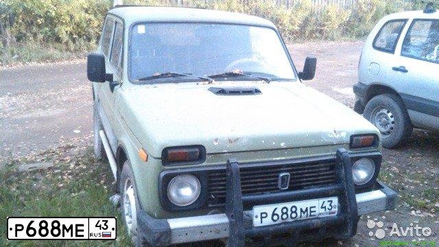 Фото автомобиля LADA 2121 NIVA, 1997 — госномер Т348УЕ152. Цвет: ОЛИВКОВЫЙ