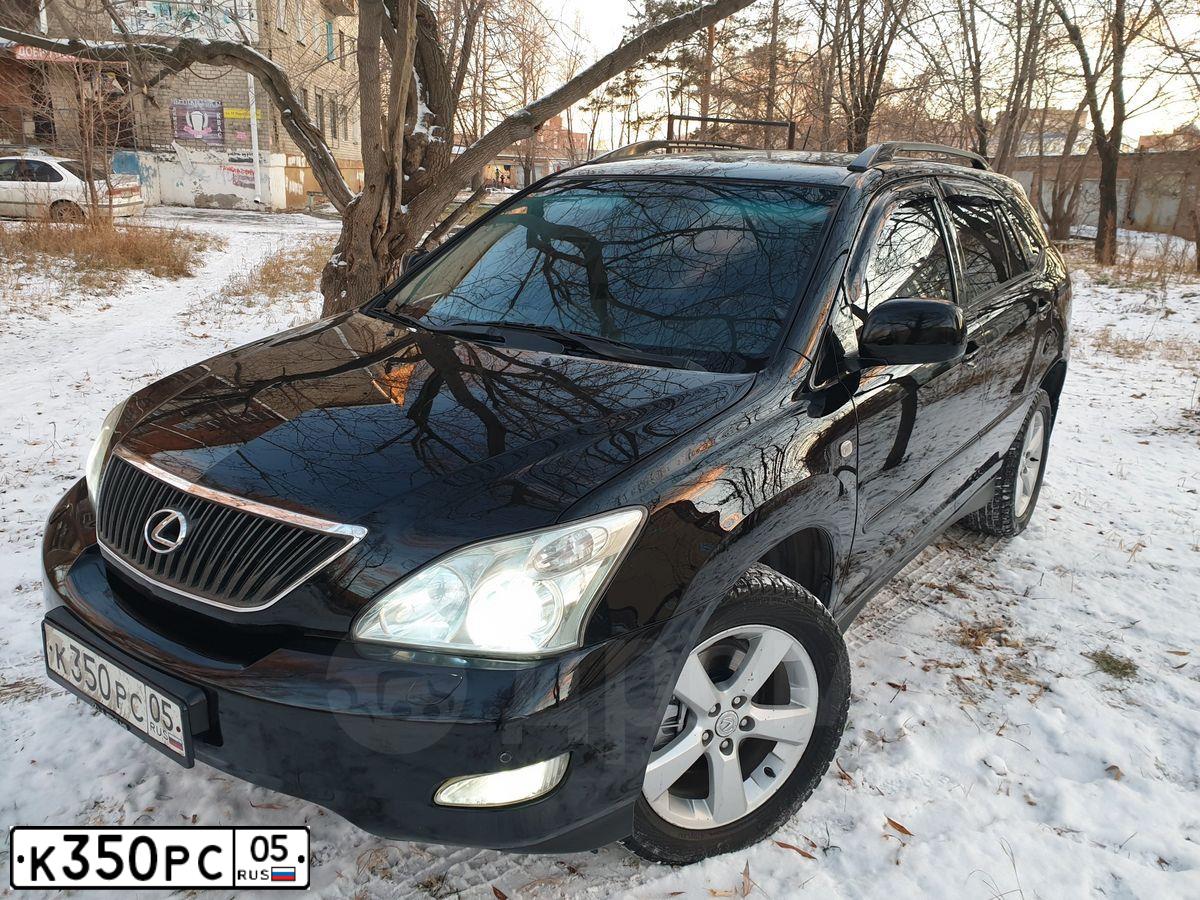Фото автомобиля LEXUS RX, 2006 — госномер А326ВС172. Цвет: ЧЕРНЫЙ