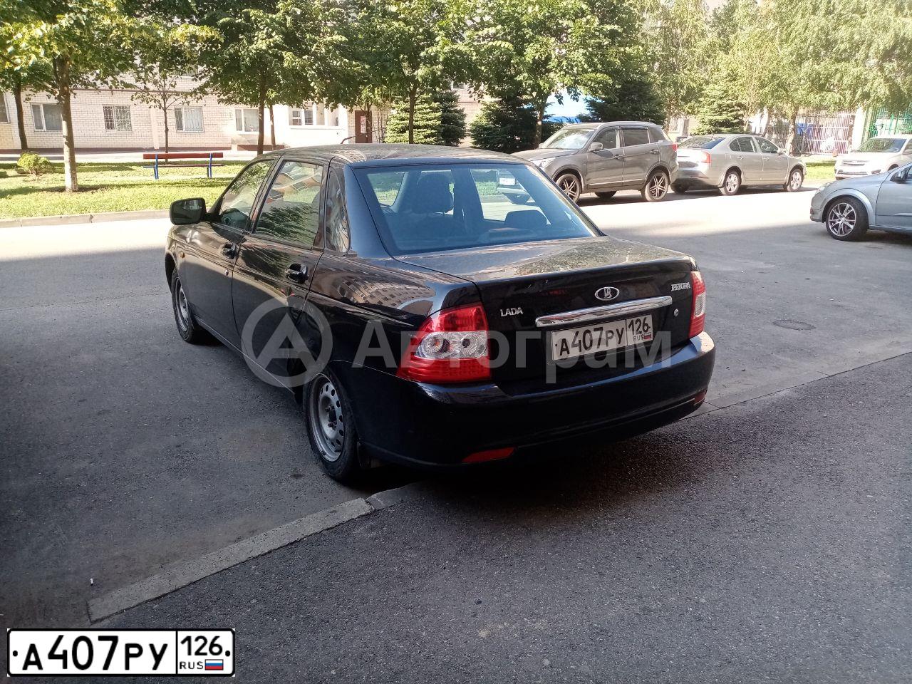 Фото автомобиля ЛАДА 217050, 2014 — госномер М915ТН126. Цвет: ЧЕРНЫЙ