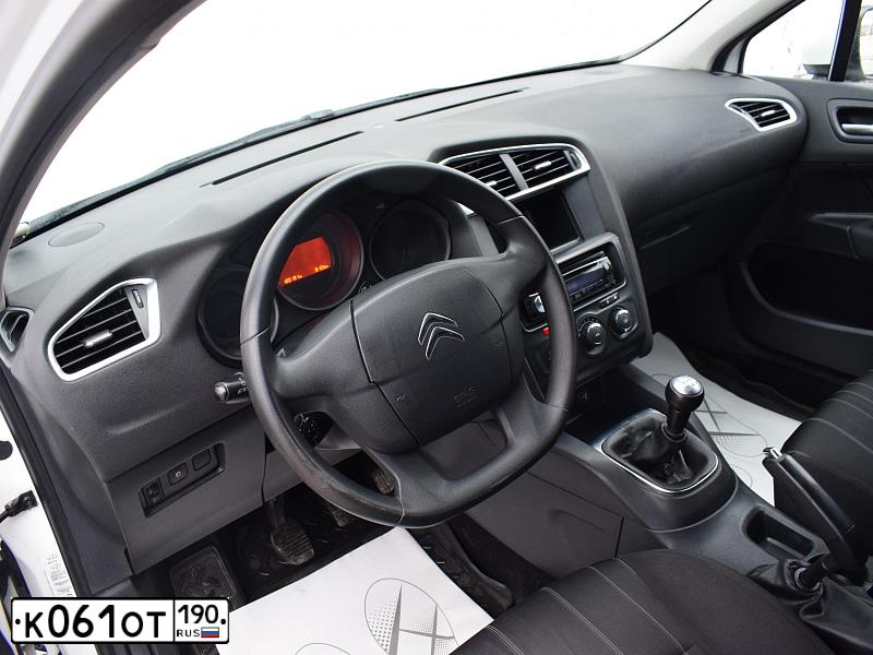 Фото автомобиля СИТРОЕН С4, 2011 — госномер А654СН790. Цвет: Белый
