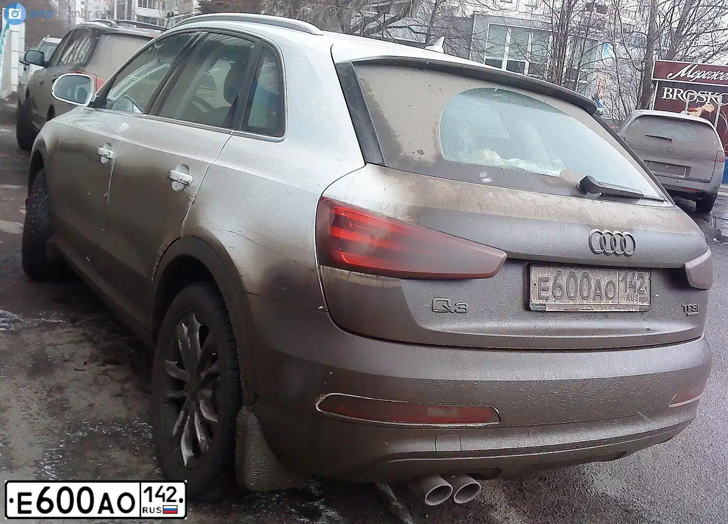 Фото автомобиля АУДИ Q3, 2011 — госномер Т446УО193. Цвет: Белый