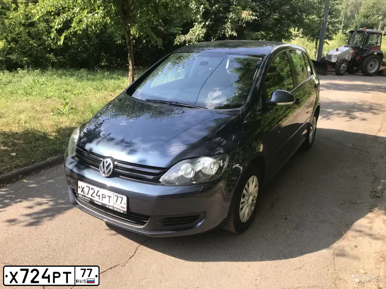 Фото автомобиля VOLKSWAGEN GOLF PLUS, 2013 — госномер Х724РТ77