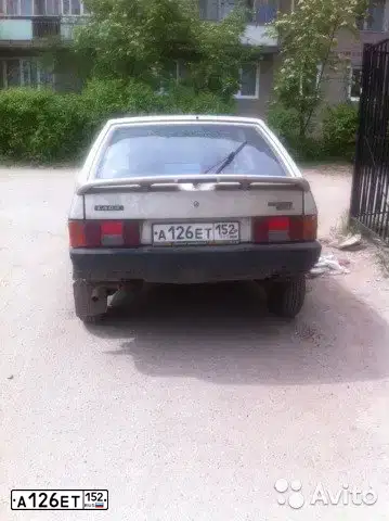 Фото автомобиля LADA 2108 SAMARA, 1998 — госномер А126ЕТ152. Цвет: БЕЖЕВЫЙ
