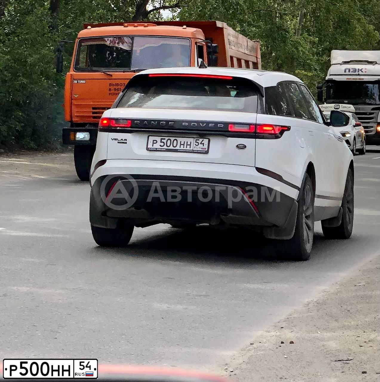 Фото автомобиля HONDA CR-V, 2014 — госномер Н155ОУ154. Цвет: Белый