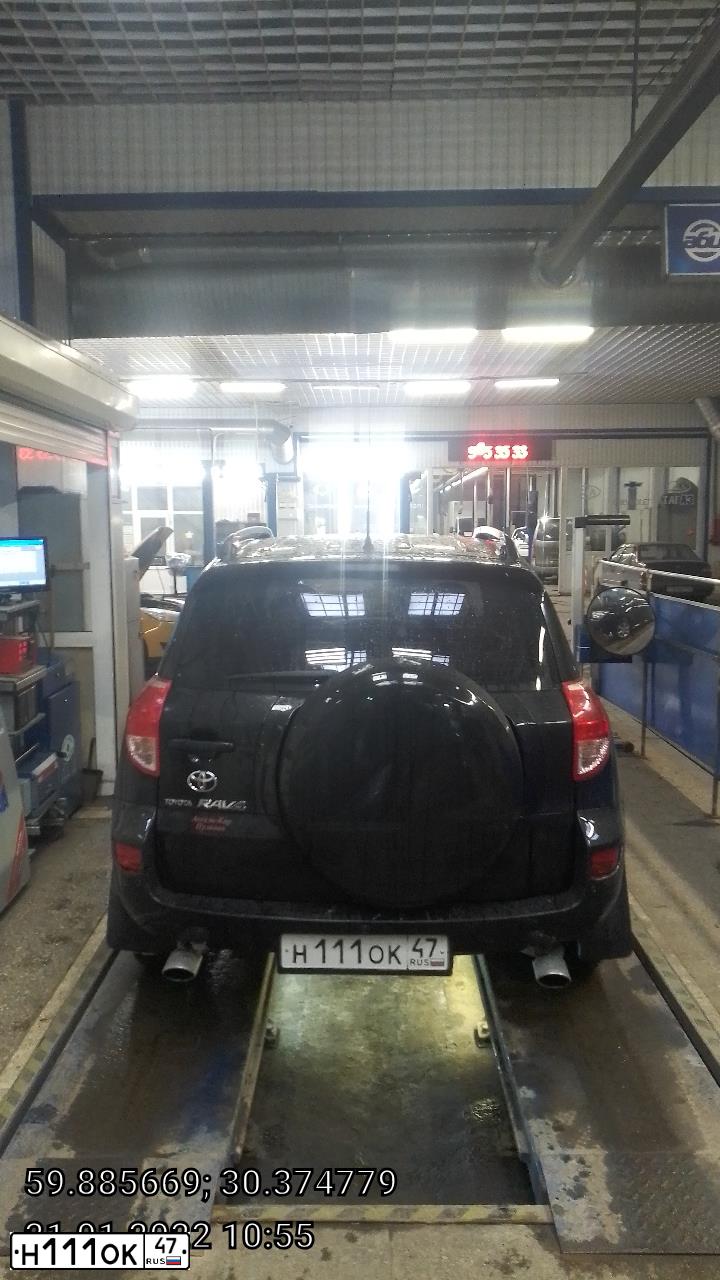 Фото автомобиля TOYOTA RAV4, 2006 — госномер У073ВС198. Цвет: ЧЕРНЫЙ