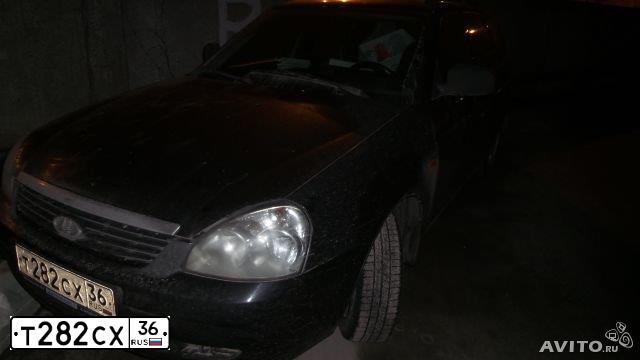 Фото автомобиля LADA 2171 PRIORA, 2010 — госномер О150НА46. Цвет: Сине-Черный