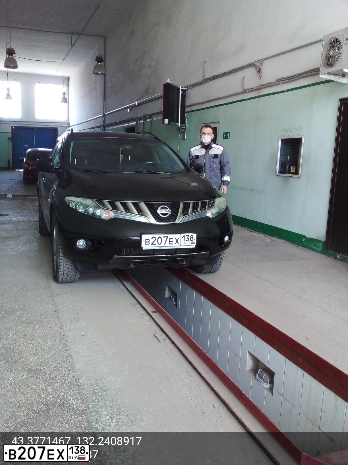 Фото автомобиля NISSAN MURANO, 2010 — госномер А747РУ21. Цвет: ЧЕРНЫЙ