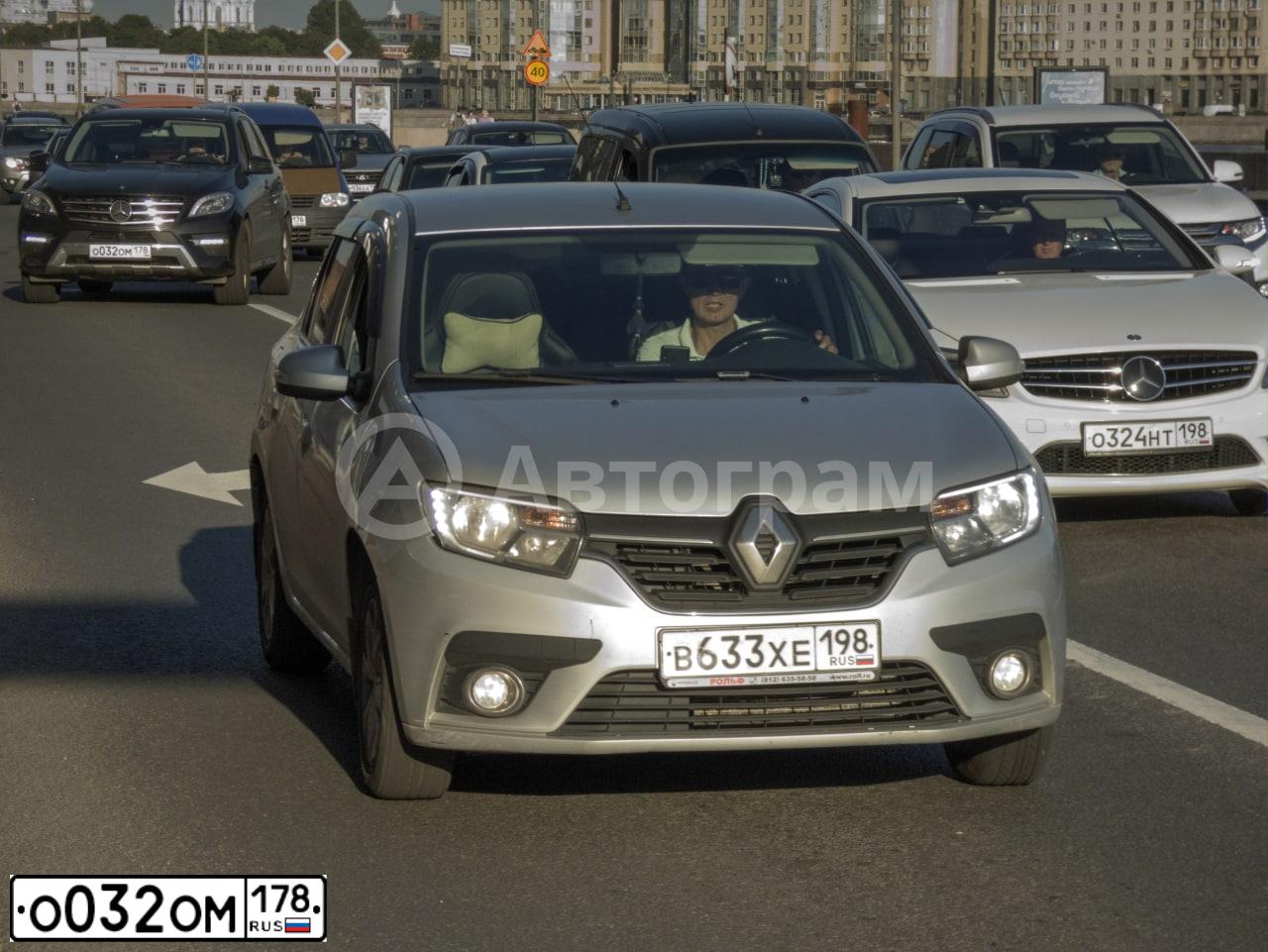 Фото автомобиля MERCEDES M-KLASSE, 2013 — госномер О032ОМ178. Цвет: ЧЕРНЫЙ