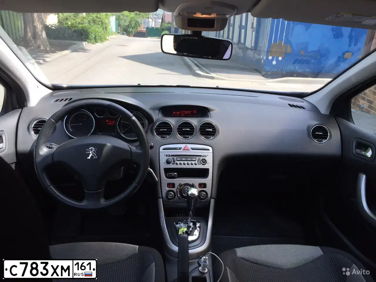 Фото автомобиля PEUGEOT 308, 2012 — госномер С783ХМ161. Цвет: ТЕМНО-СИНИЙ