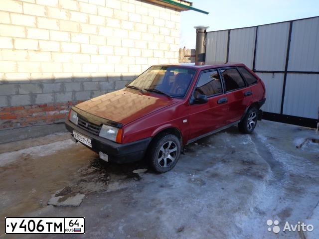 Фото автомобиля LADA 2109 SAMARA, 1998 — госномер У164ВА64. Цвет: ВИШНЕВЫЙ