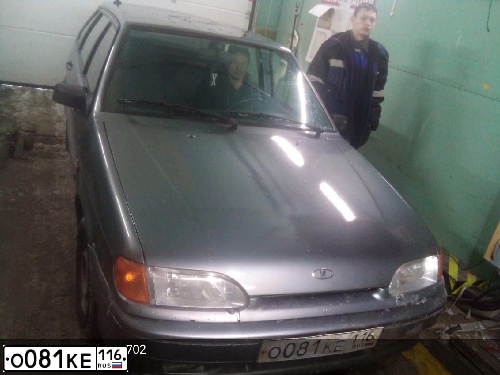Фото автомобиля LADA 2114 SAMARA, 2011 — госномер О081КЕ116. Цвет: СРЕДНИЙ СЕРО-ЗЕЛЕНЫЙ МЕТ