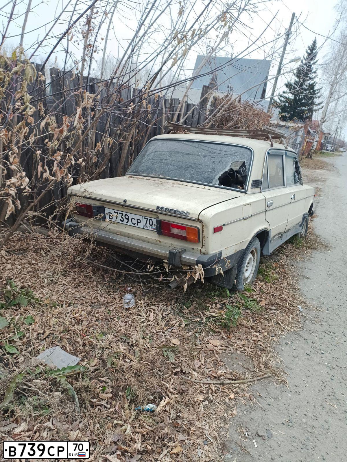 Фото автомобиля ВАЗ 2106, 1984 — госномер В739СР70