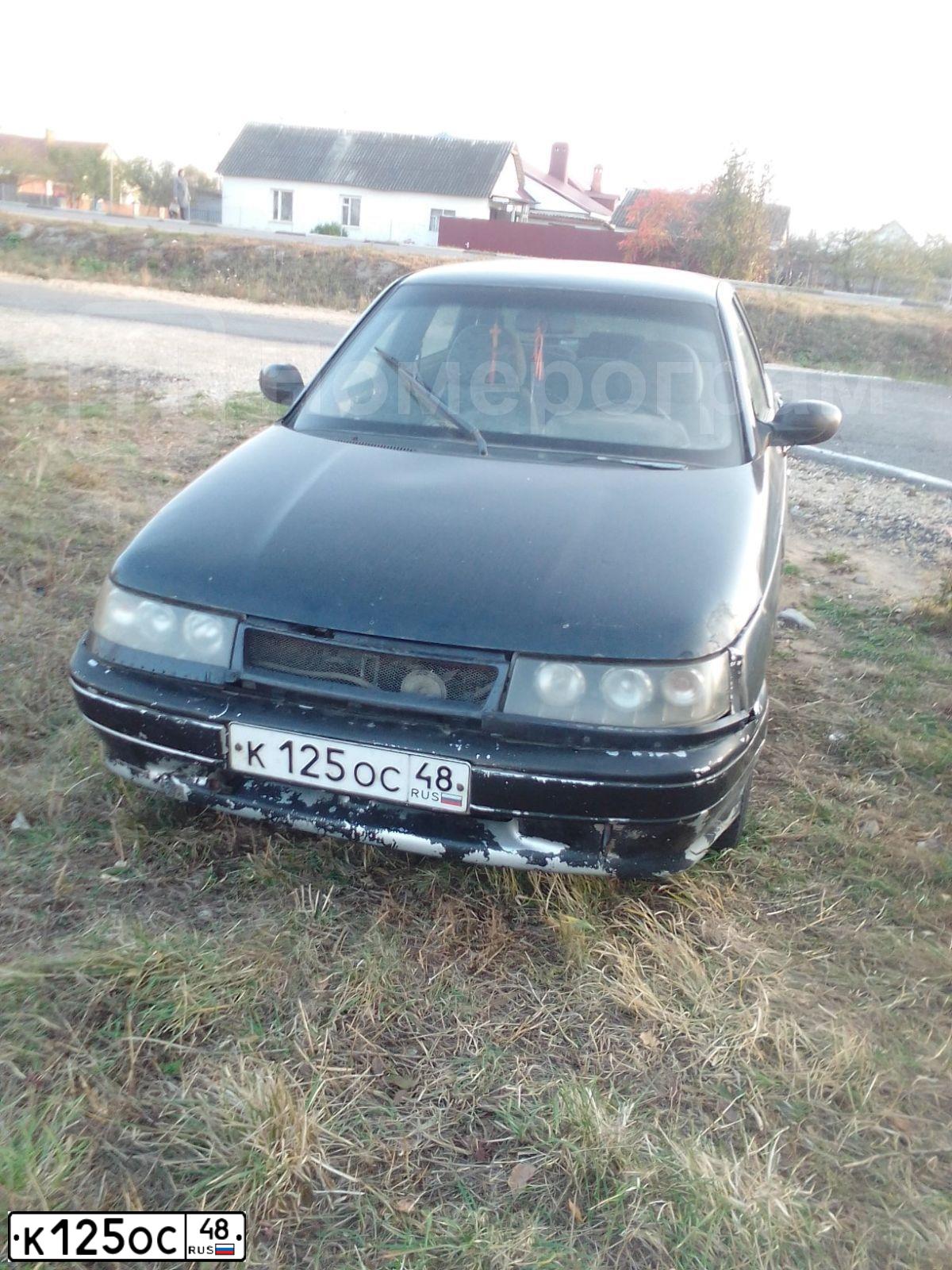 Фото автомобиля LADA 2110, 2006 — госномер К125ОС48. Цвет: ГРАФИТОВЫЙ МЕТАЛЛИК