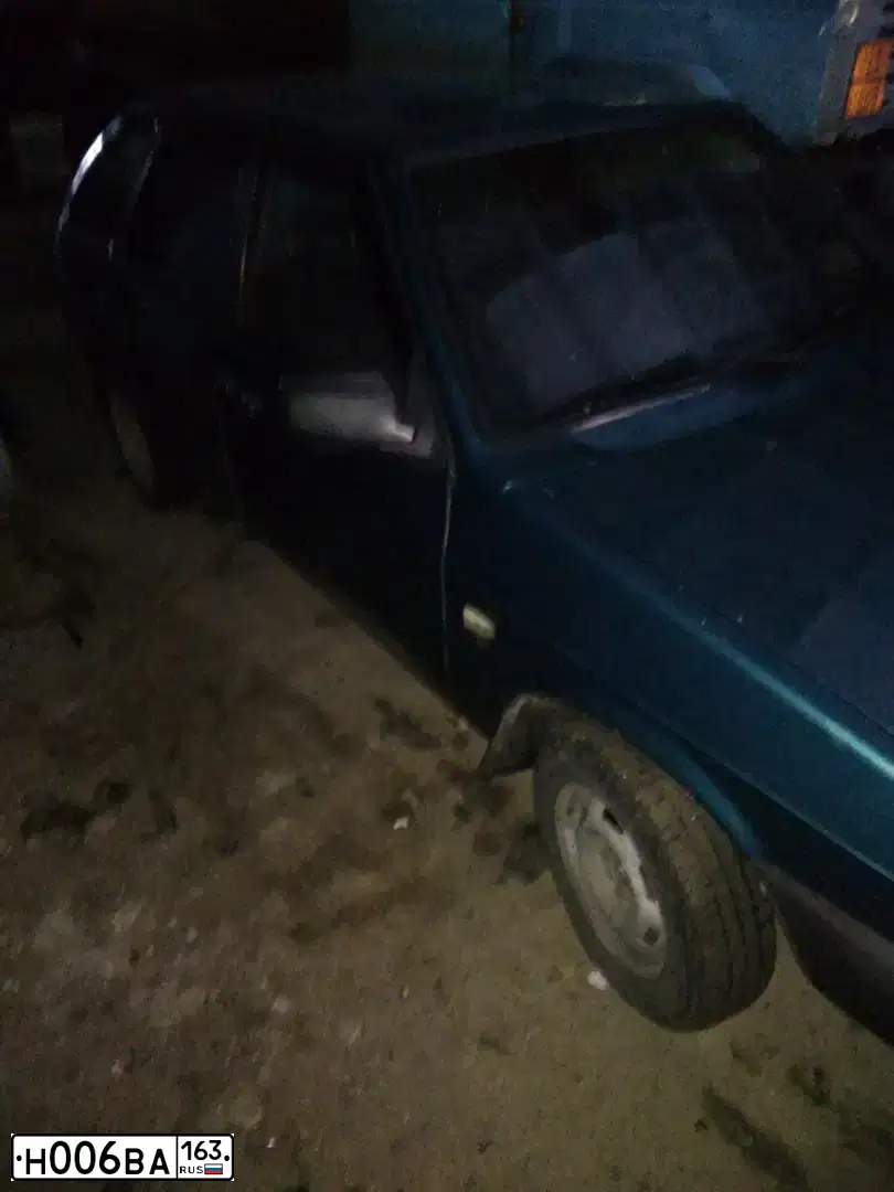 Фото автомобиля LADA 2112 LADA, 2007 — госномер М565ОХ763. Цвет: средний серо-зеленый металлик