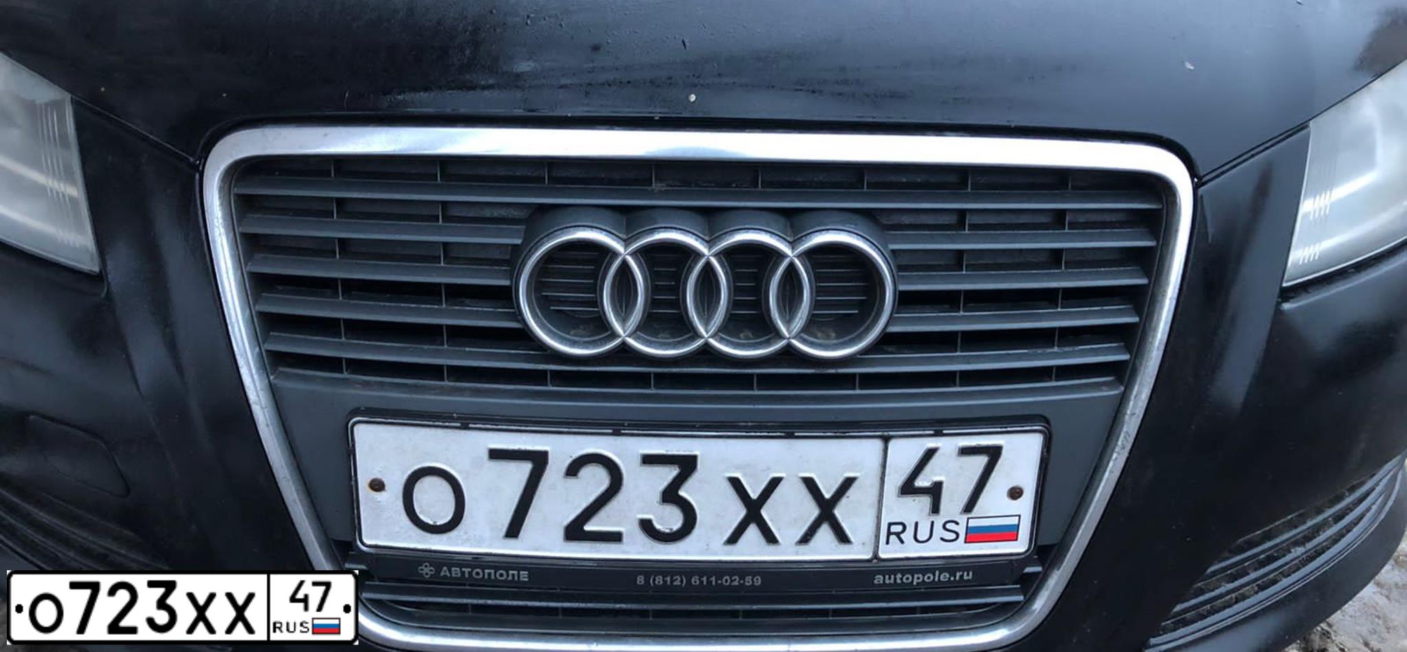 Фото автомобиля AUDI A3, 2009 — госномер Т684ОЕ39