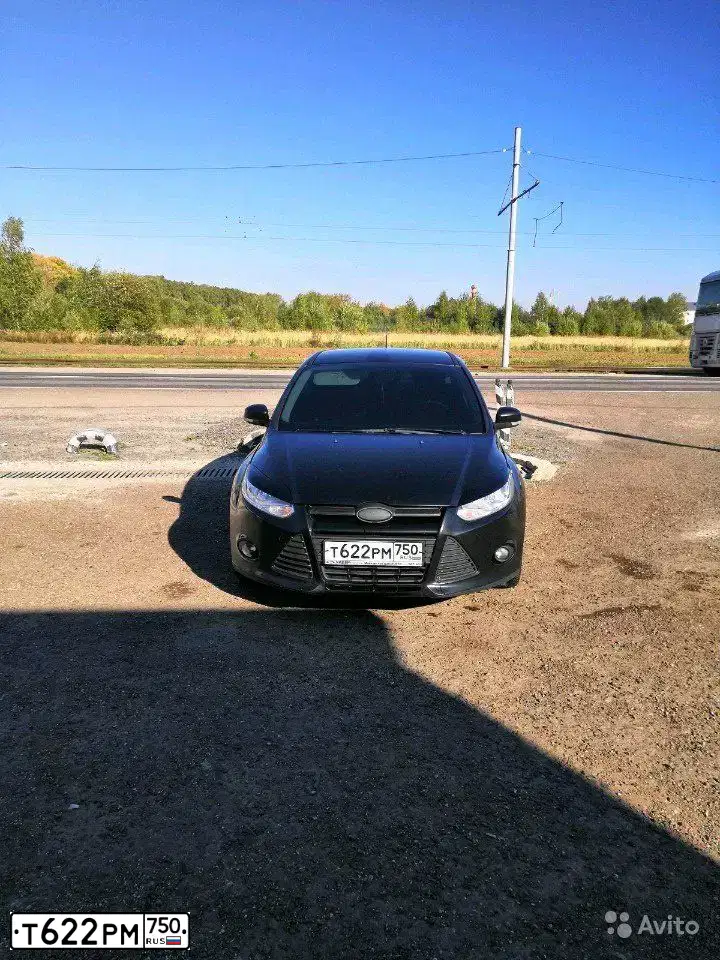 Фото автомобиля FORD FOCUS, 2012 — госномер С095РО62. Цвет: ЧЕРНЫЙ