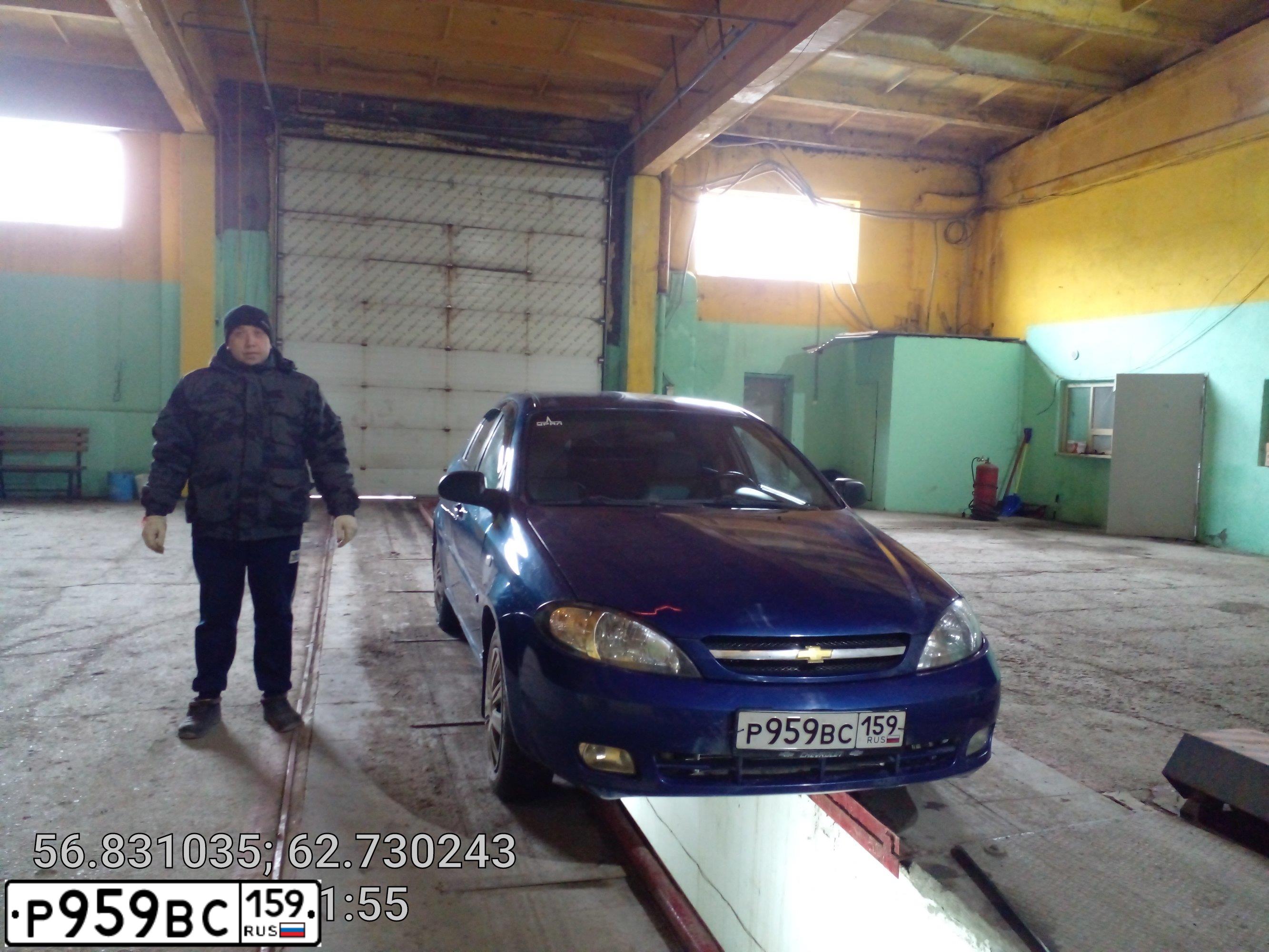 Фото автомобиля CHEVROLET LACETTI, 2007 — госномер В306ЕО774