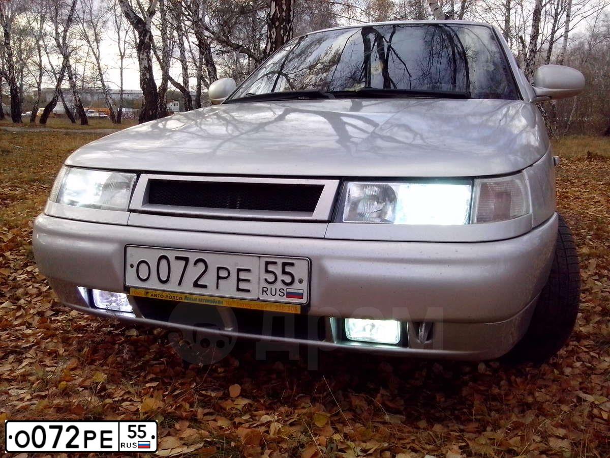 Фото автомобиля LADA 2112, 2005 — госномер О072РЕ55. Цвет: Серебристо светло серый