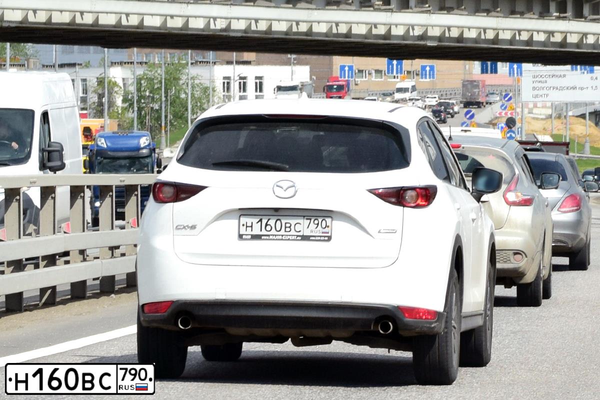 Фото автомобиля MAZDA CX-5, 2019 — госномер Н160ВС790