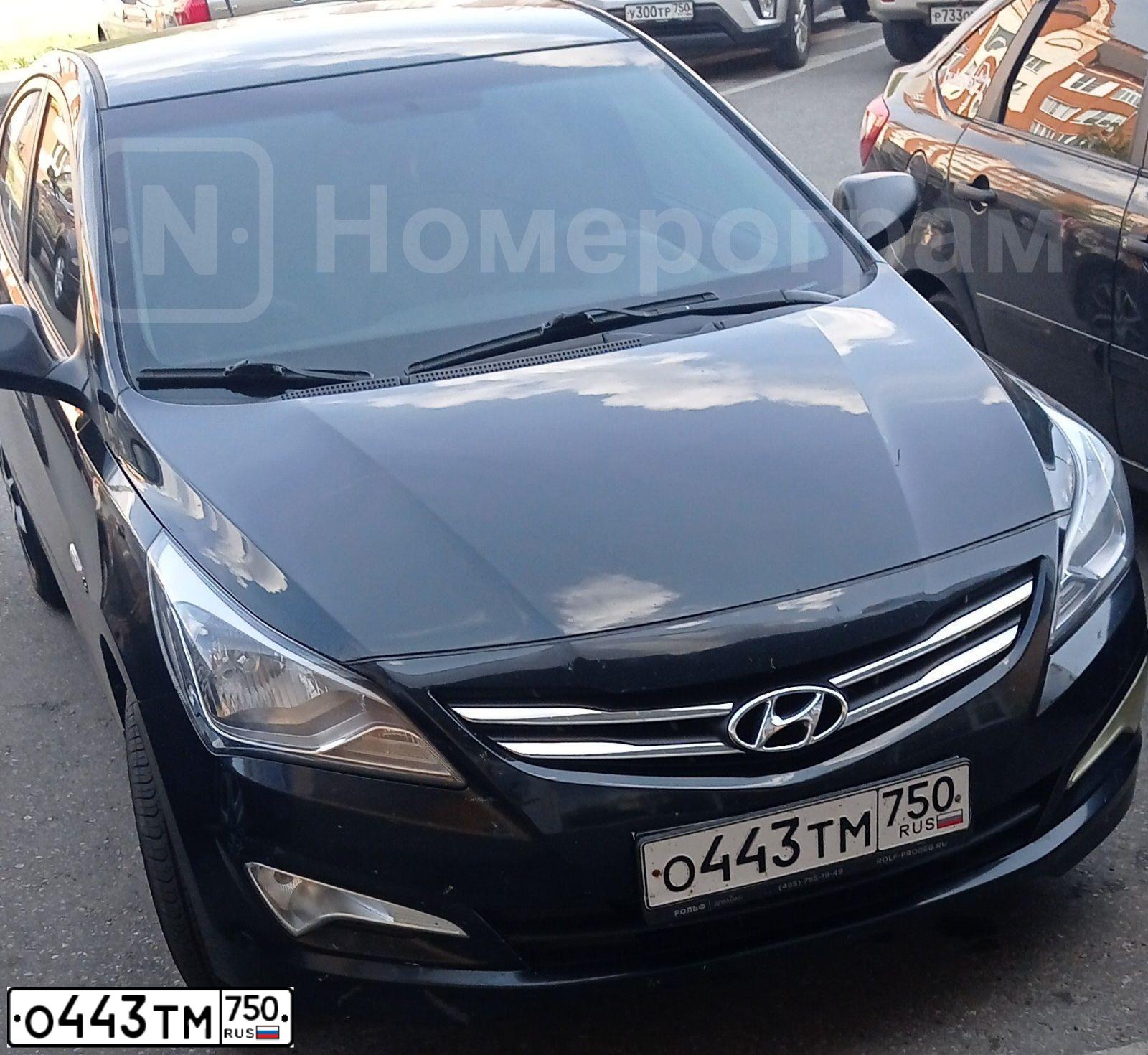 Фото автомобиля HYUNDAI SOLARIS, 2015 — госномер Н113КН180. Цвет: ЧЕРНЫЙ