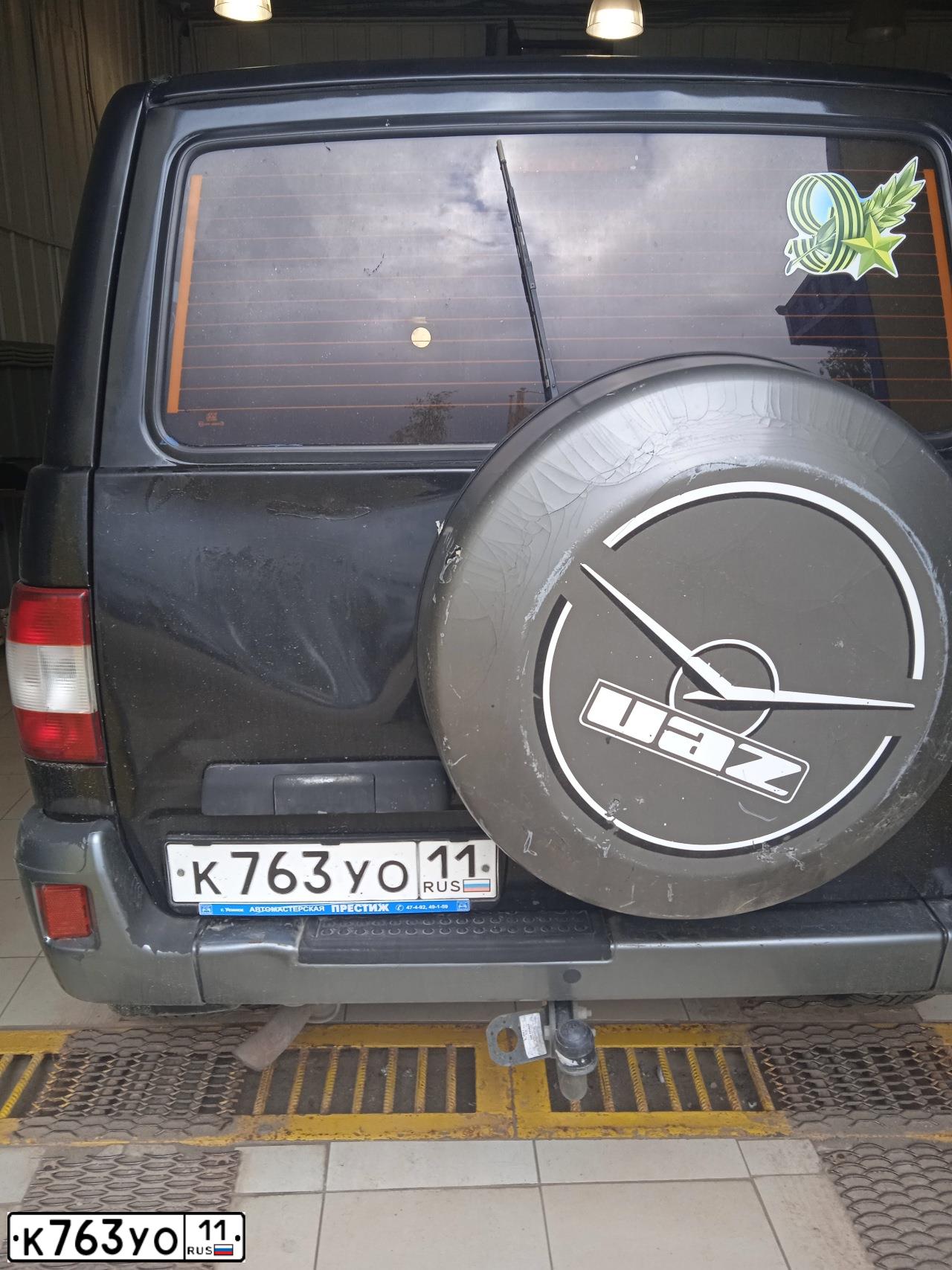 Фото автомобиля UAZ 3163 PATRIOT, 2006 — госномер К763УО11