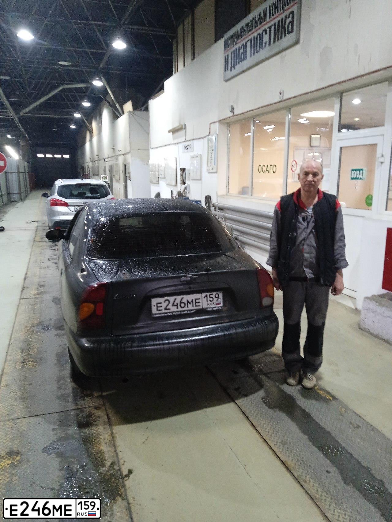 Фото автомобиля ZAZ LANOS, 2008 — госномер С204КС196. Цвет: ЧЕРНЫЙ