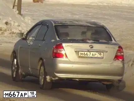 Фото автомобиля RENAULT SANDERO, 2012 — госномер С998ЕК159. Цвет: Красный