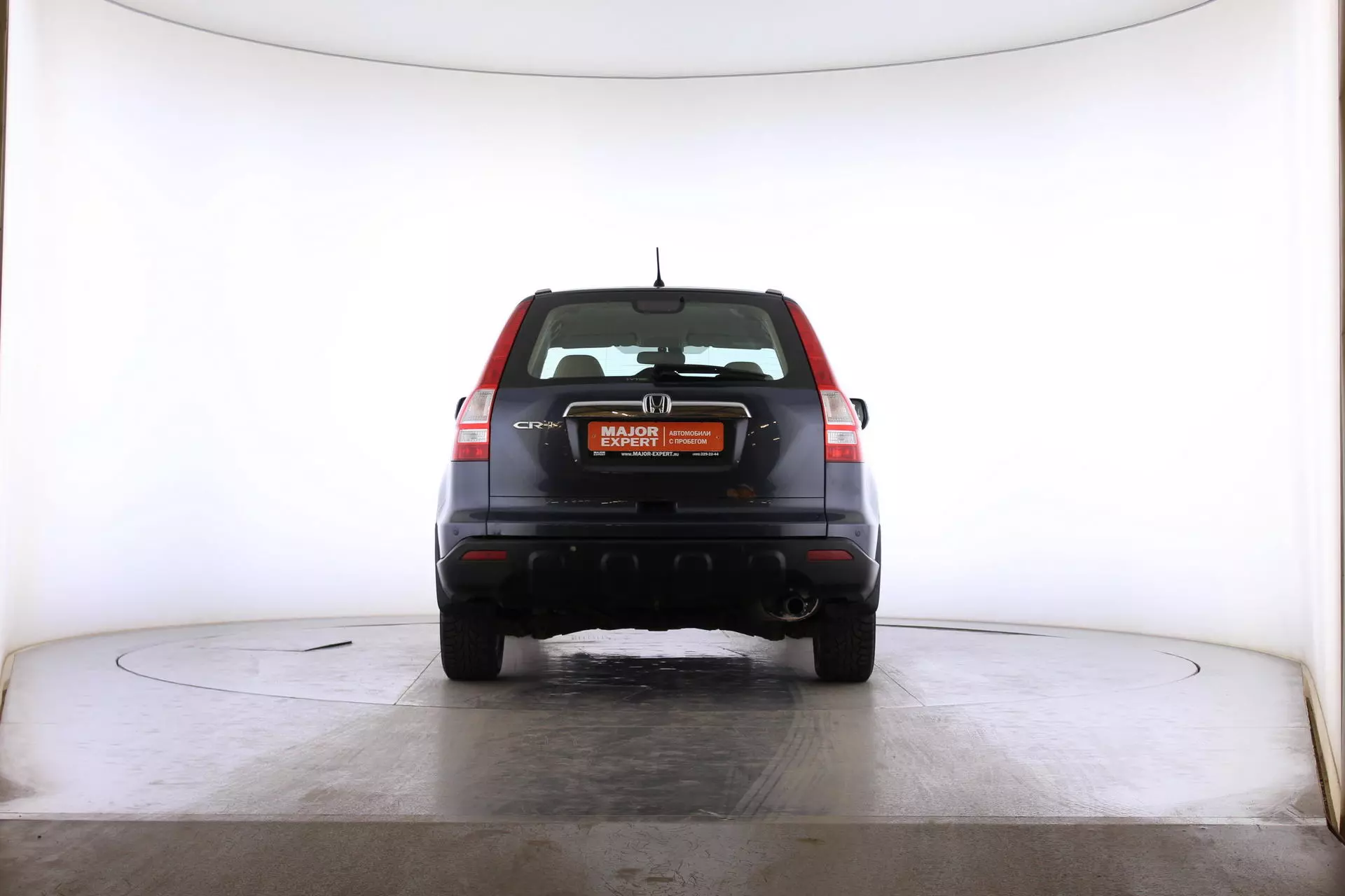 Фото автомобиля HONDA CR-V, 2008 — госномер Р863ТК40. Цвет: ТЕМНО-СЕРЫЙ