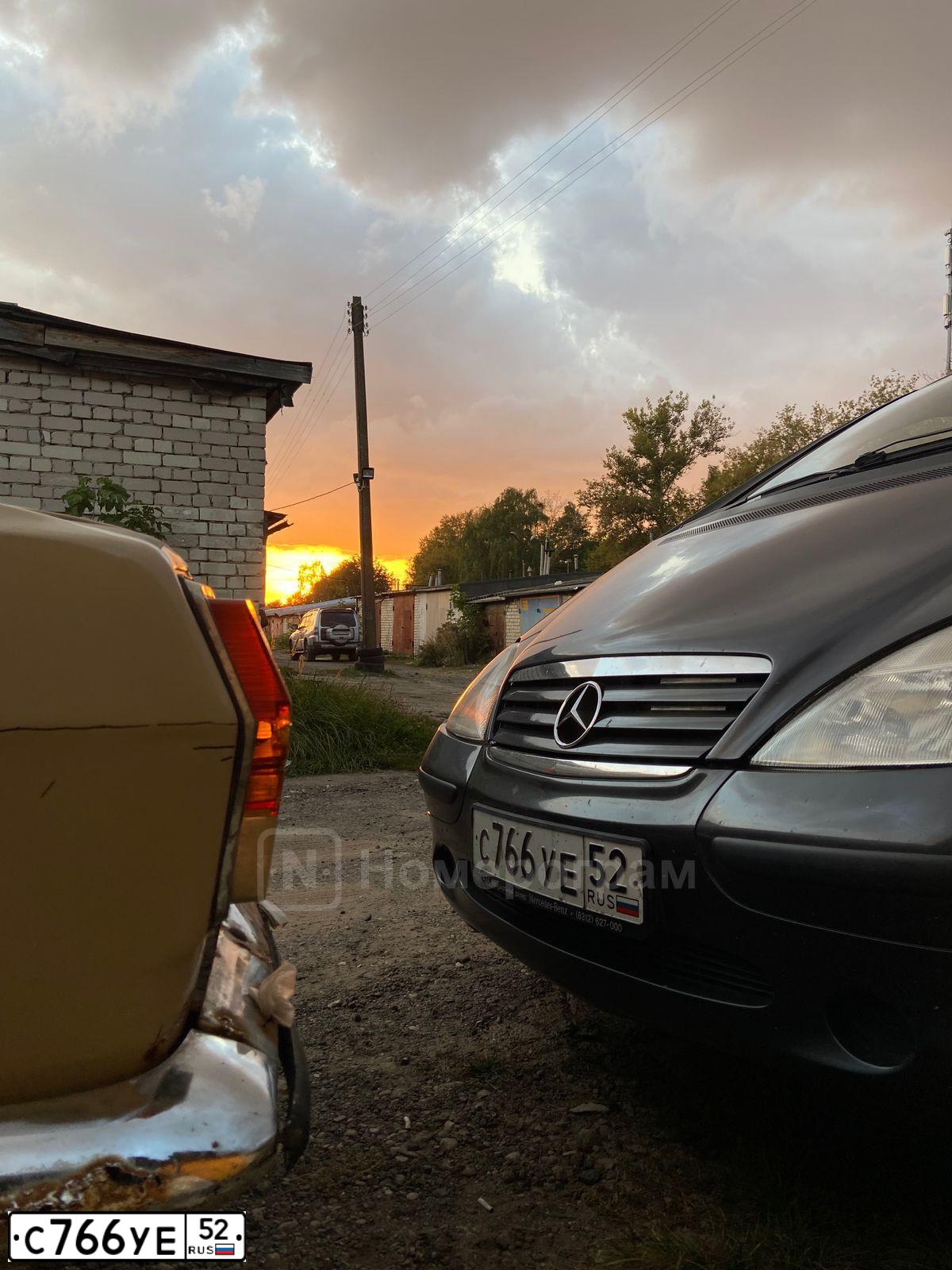 Фото автомобиля MERCEDES A-KLASSE, 2000 — госномер С766УЕ52. Цвет: ЧЕРНЫЙ