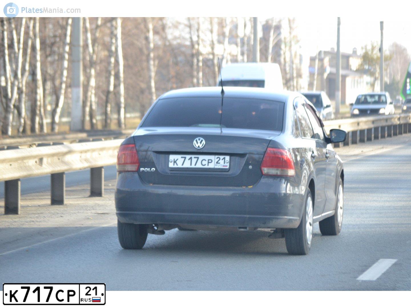 Фото автомобиля VOLKSWAGEN POLO, 2012 — госномер К725ХМ12