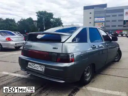 Фото автомобиля KIA SPECTRA, 2006 — госномер В501МН152. Цвет: СВЕТЛО-СЕРЫЙ