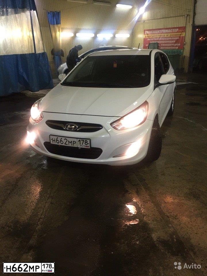 Фото автомобиля HYUNDAI SOLARIS, 2012 — госномер А962ЕА761. Цвет: Белый