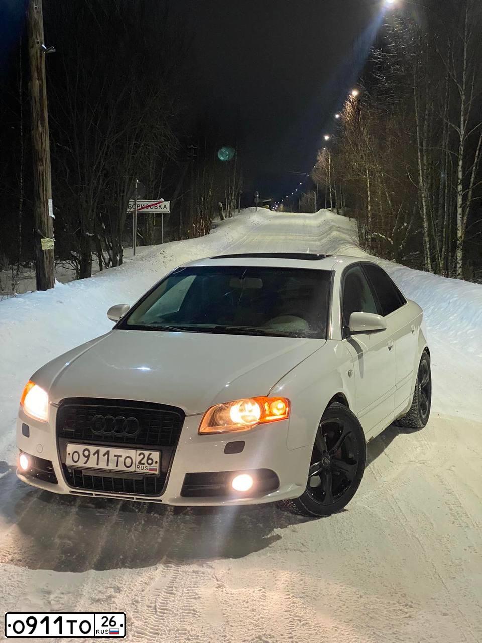 Фото автомобиля AUDI A4, 2007 — госномер О911ТО26