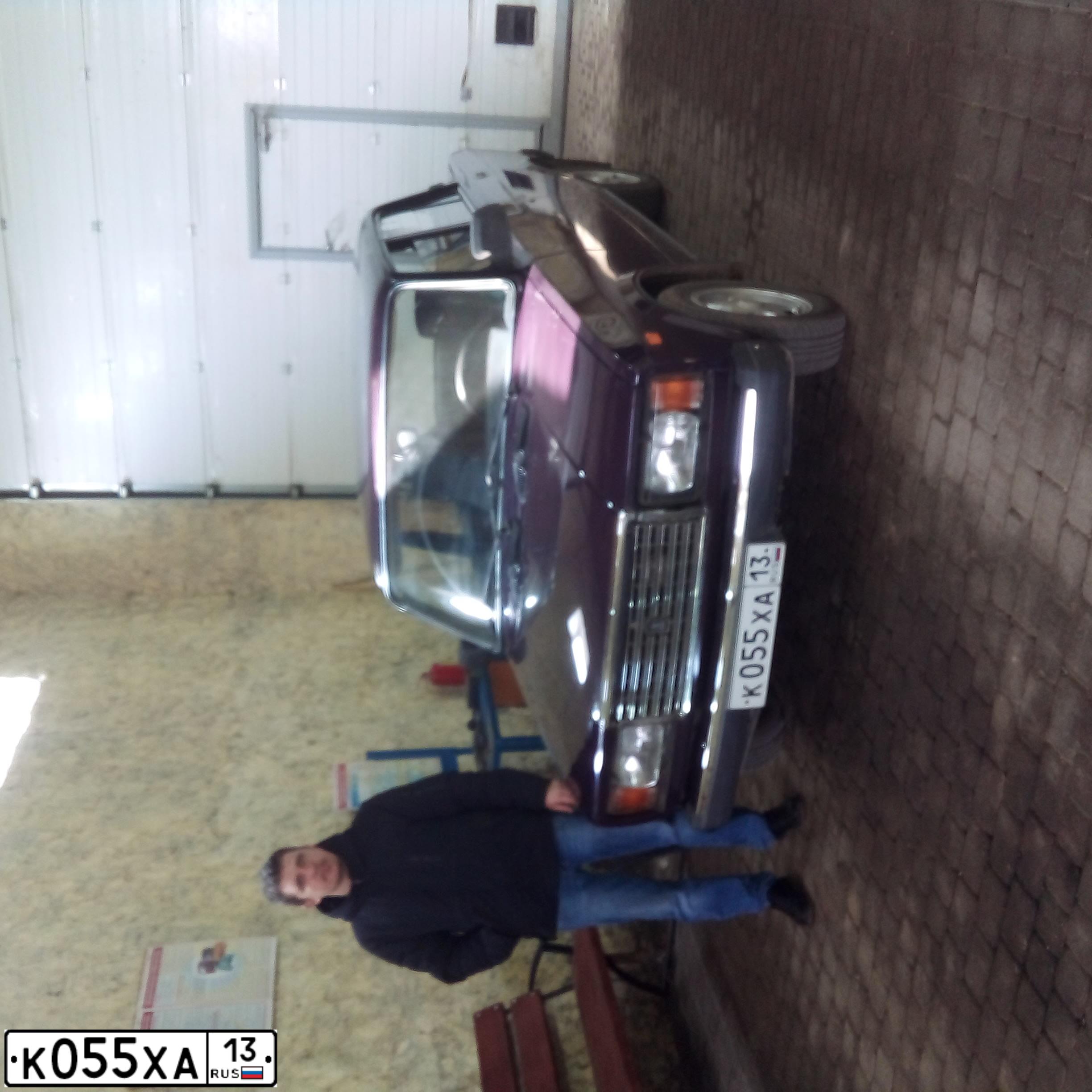 Фото автомобиля LADA 2107 LADA, 2005 — госномер Т041УС152. Цвет: ФИОЛЕТОВЫЙ