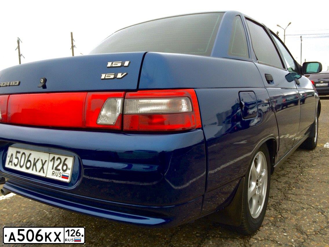 Фото автомобиля BOGDAN 2110/2111, 2010 — госномер В537ВТ09. Цвет: синий