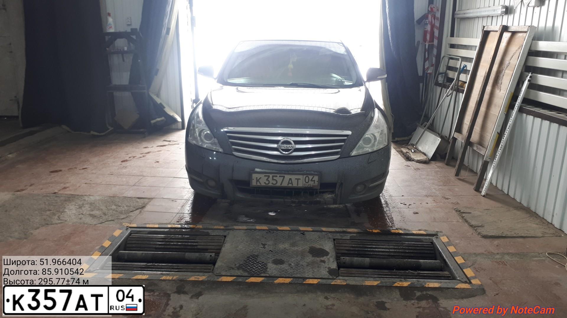 Фото автомобиля NISSAN TEANA, 2008 — госномер О231ХХ22. Цвет: СЕРО-СИРЕНЕВЫЙ