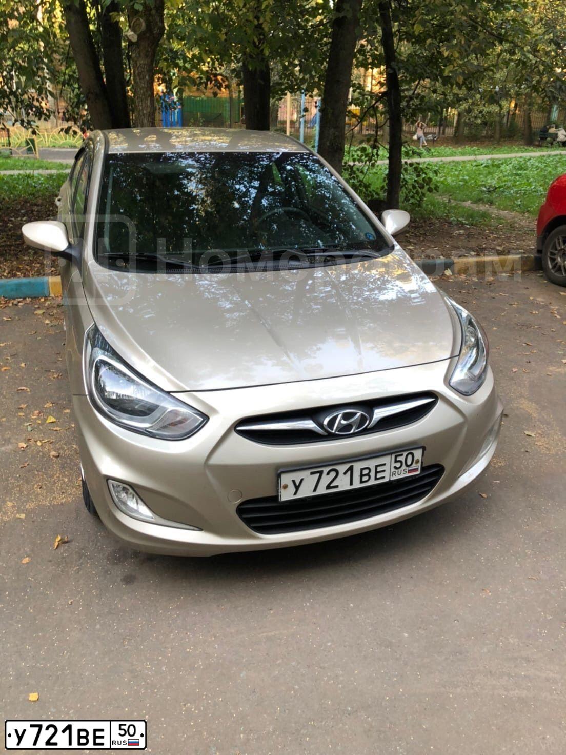 Фото автомобиля HYUNDAI SOLARIS, 2011 — госномер Х653КЕ37. Цвет: БЕЖЕВО-СЕРЫЙ
