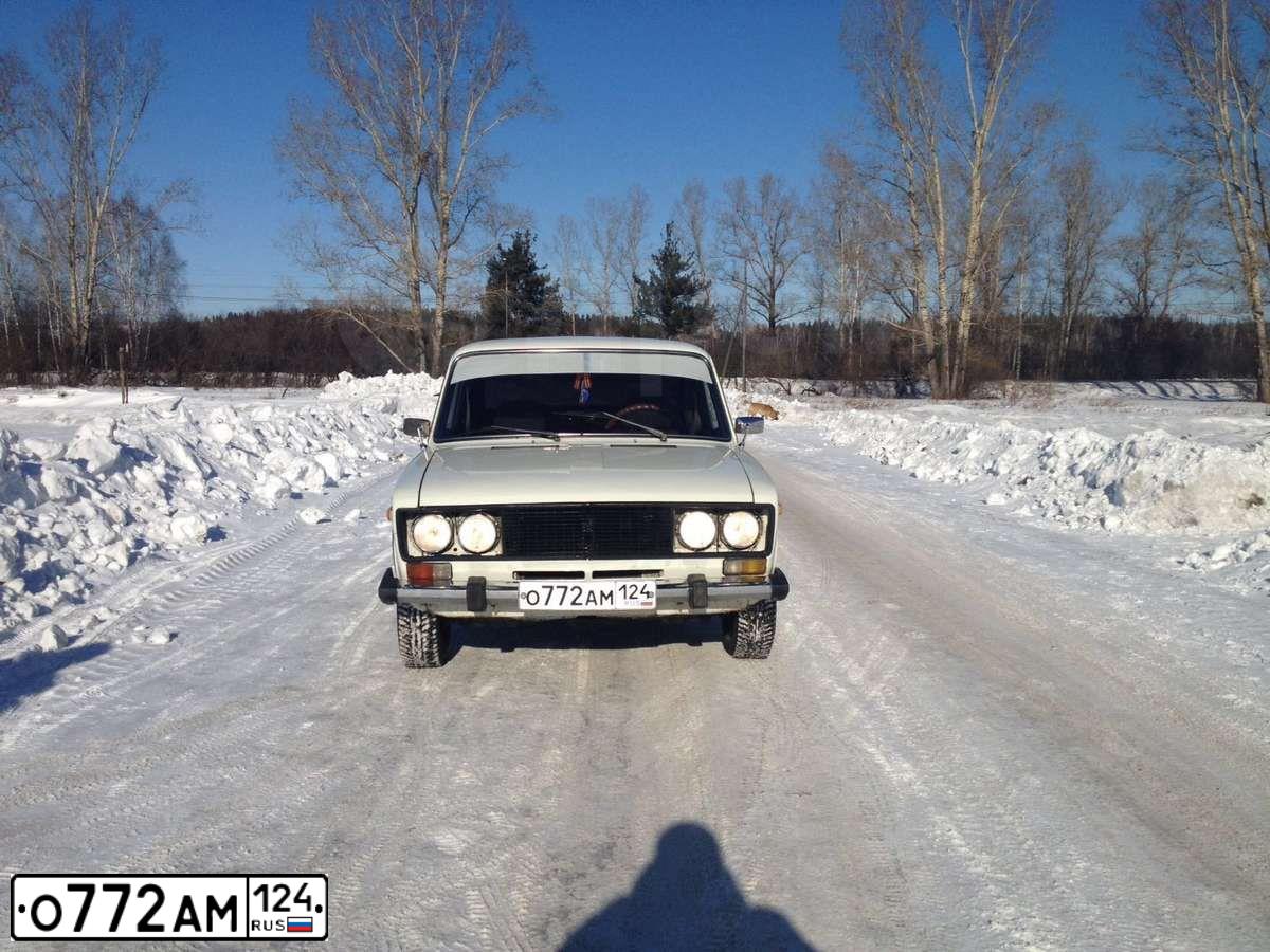 Фото автомобиля LADA 2106, 1982 — госномер О846ВВ17. Цвет: Белый