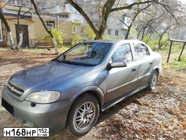 Фото автомобиля CHEVROLET VIVA, 2006 — госномер Н168НР152. Цвет: ТЕМНО-СЕРЫЙ