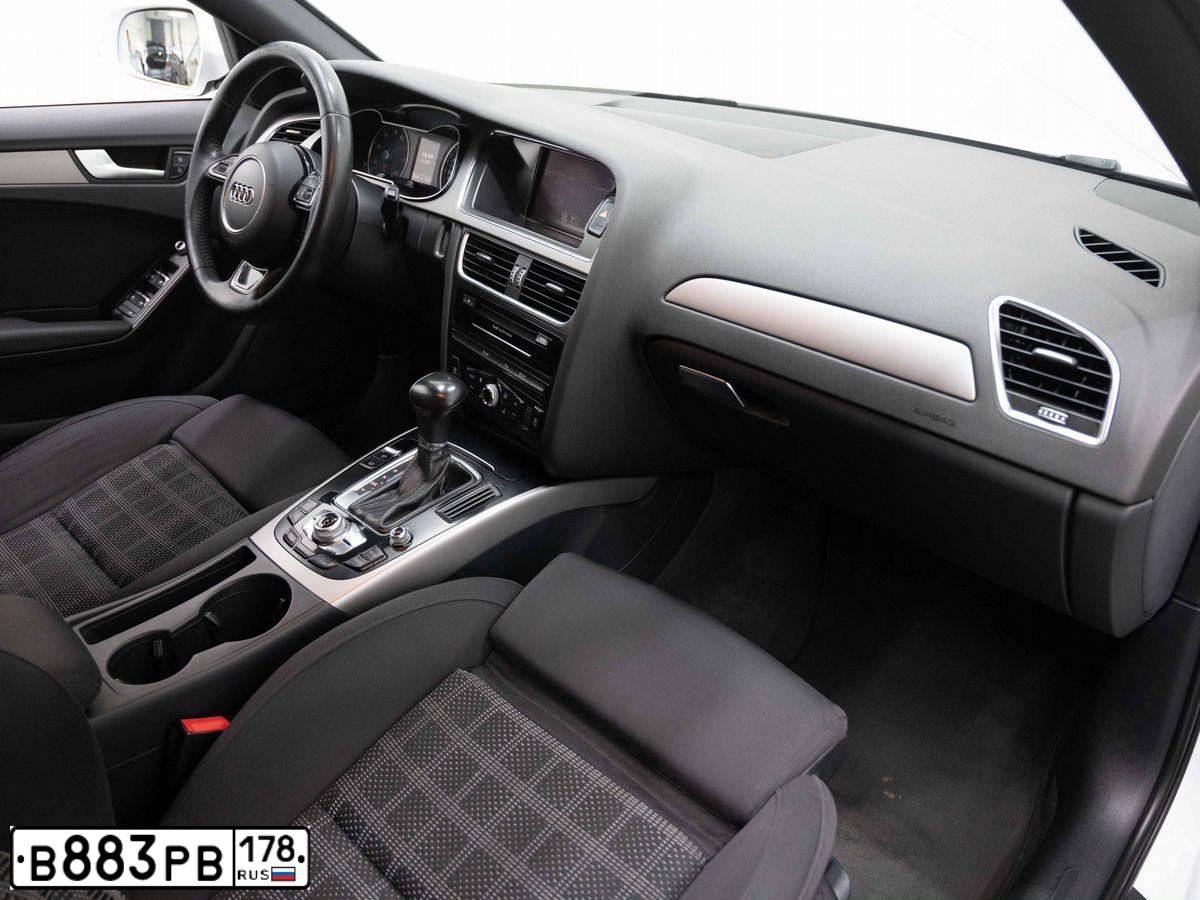 Фото автомобиля AUDI A4, 2013 — госномер С913ОТ198. Цвет: Белый