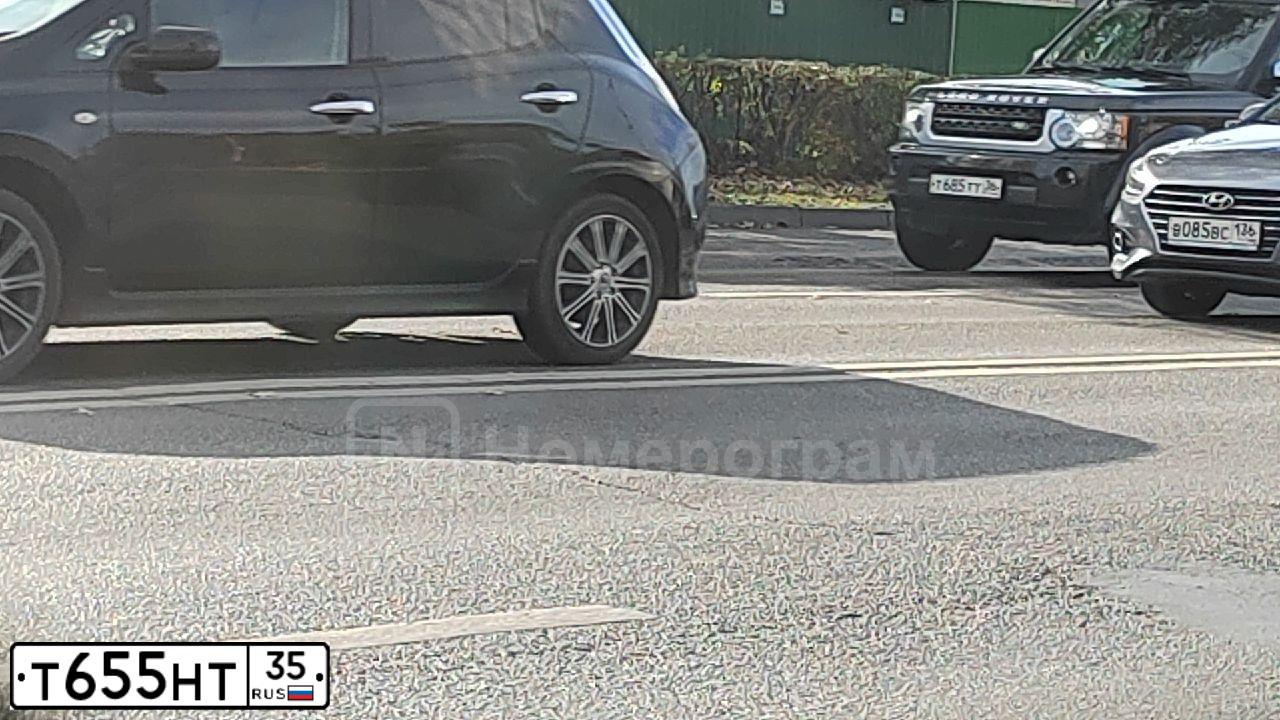 Фото автомобиля TAGAZ ACCENT, 2007 — госномер В338КО35. Цвет: синий