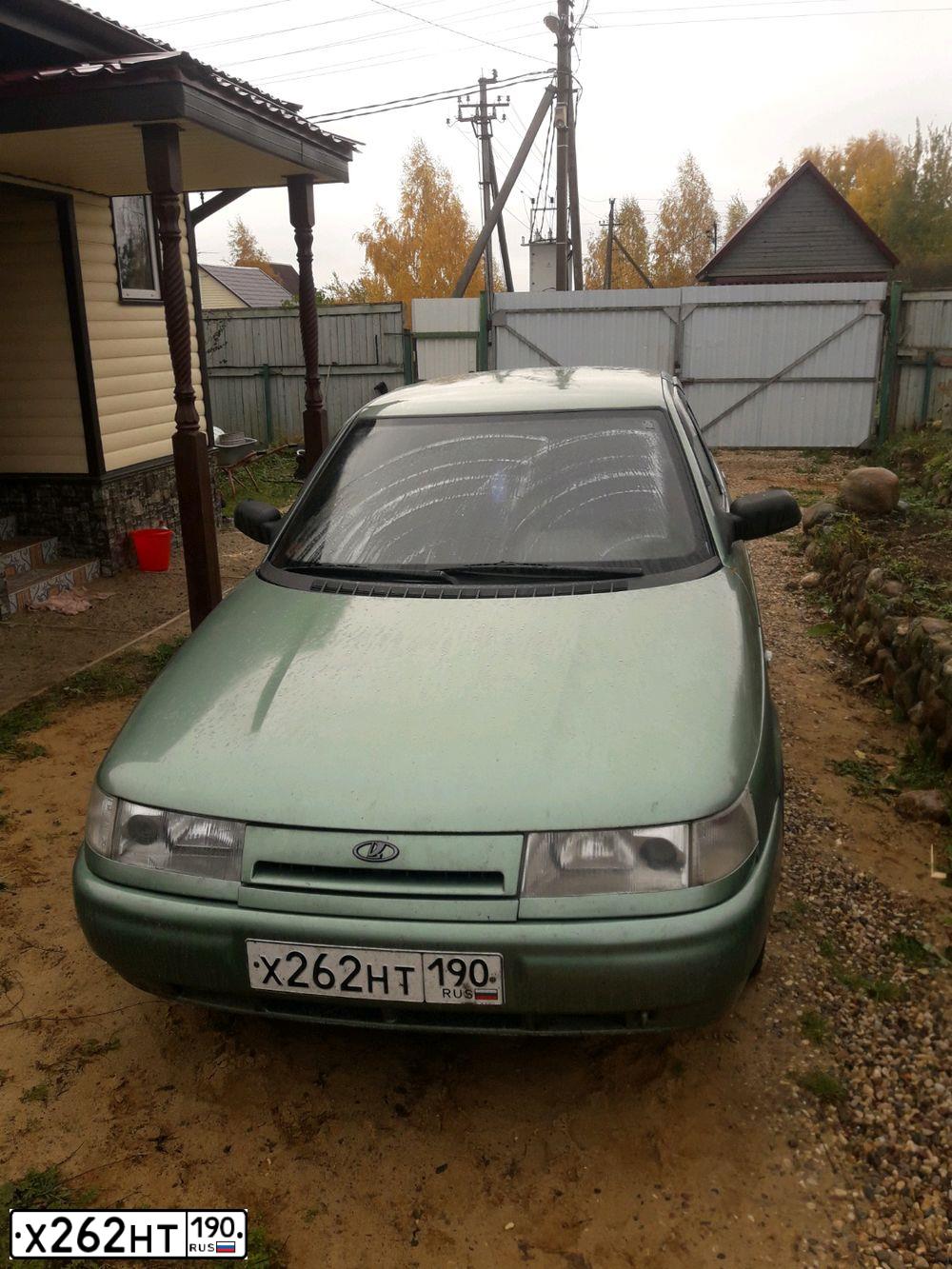 Фото автомобиля LADA 2110, 1999 — госномер Е779КК99. Цвет: ЗЕЛЕНЫЙ