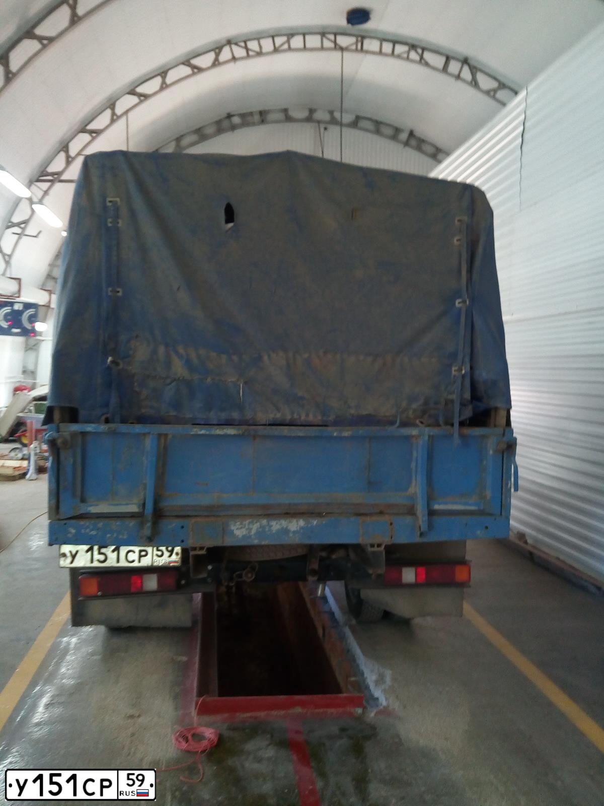 Фото автомобиля GAZ 3302 EL, 1997 — госномер У151СР59. Цвет: ТЕМНО-БЕЖЕВЫЙ